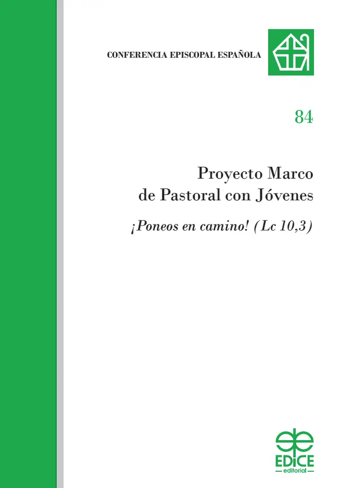 Portada del Proyecto Marco de Pastoral con Jóvenes