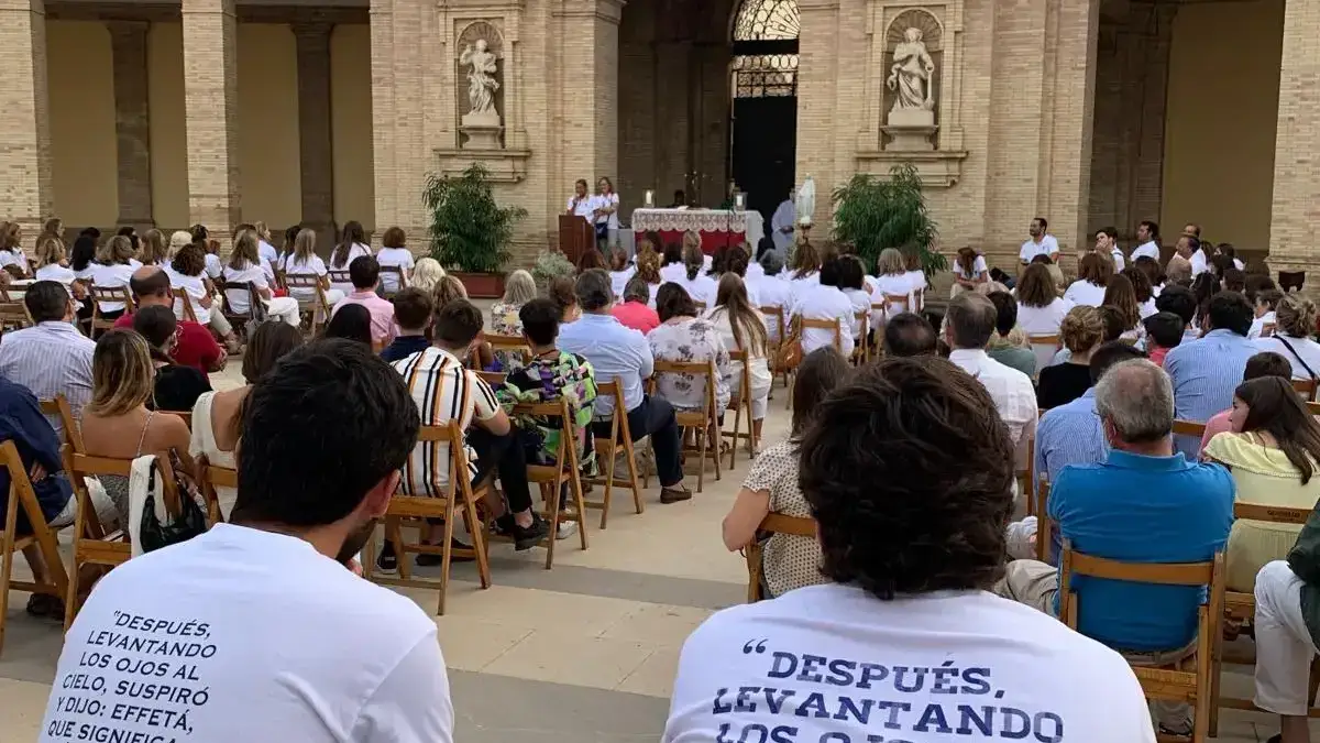 Eucaristía en el Retiro Effetá 