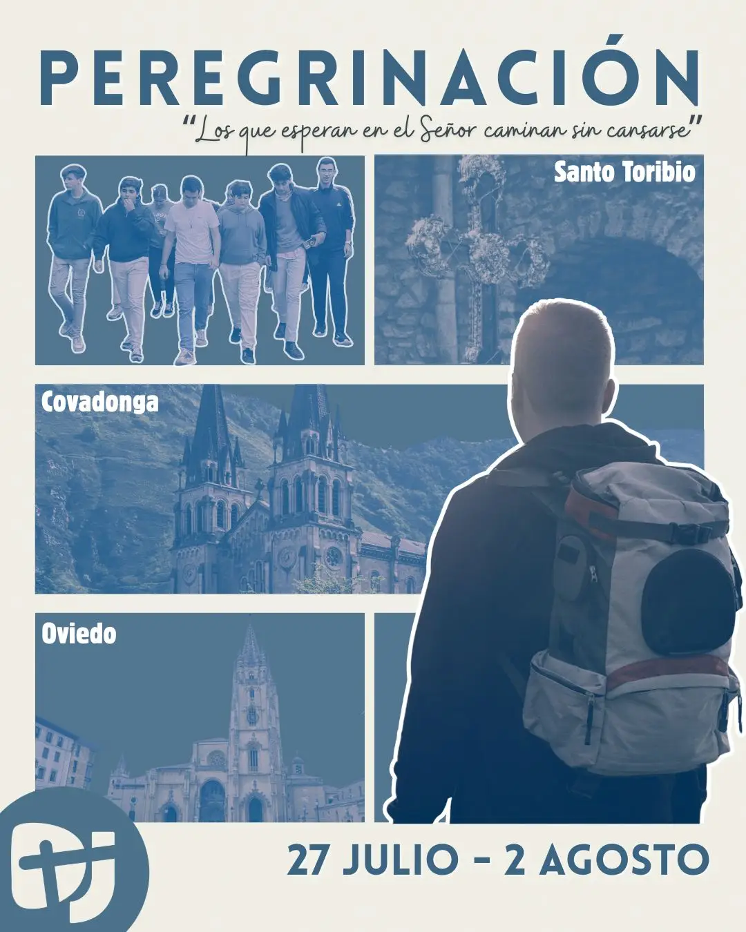 Cartel de la peregrinación 2026 de la Delejusevilla