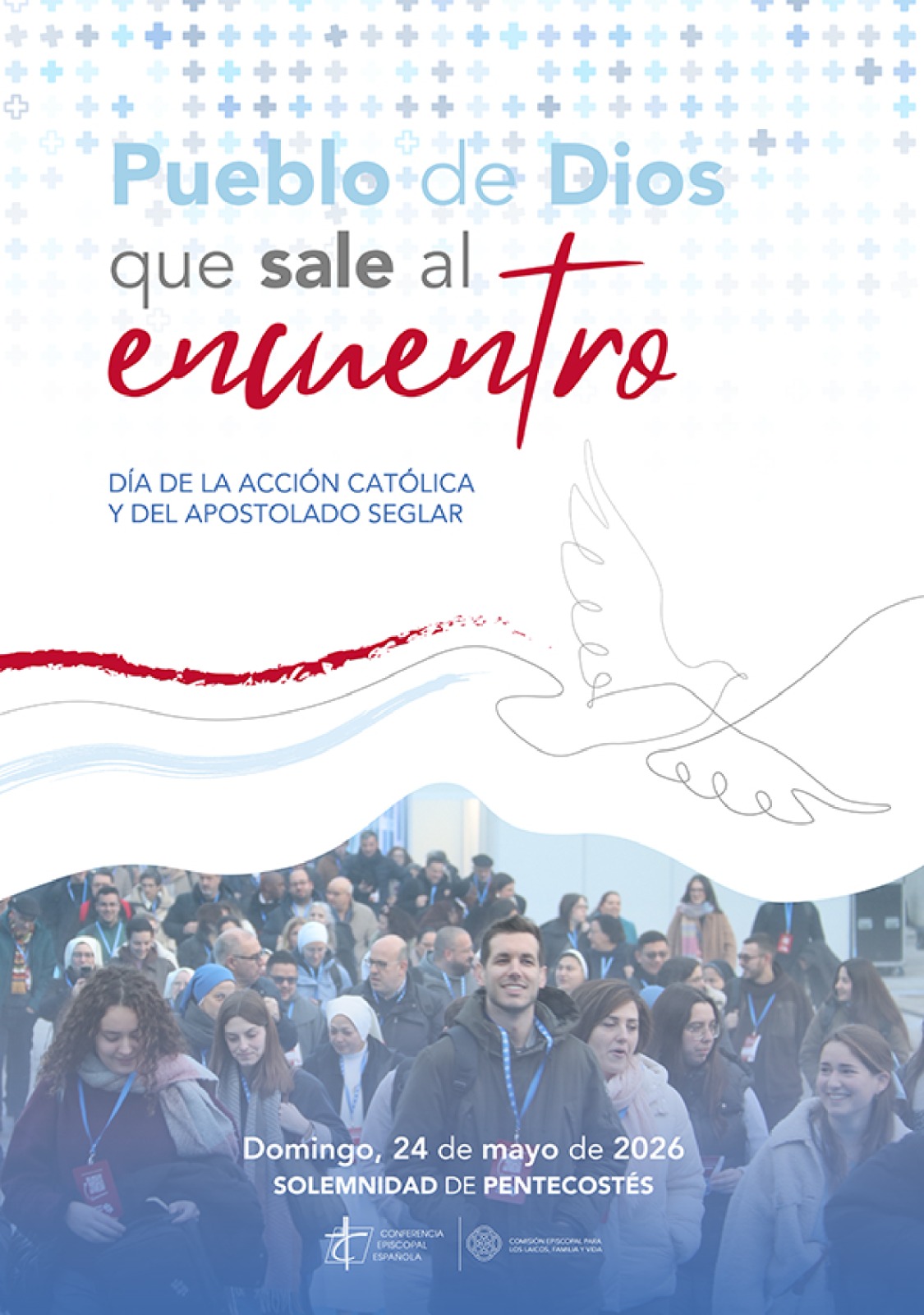 Cartel de la CEE del día de la Acción Católica y del Apostolado Seglar